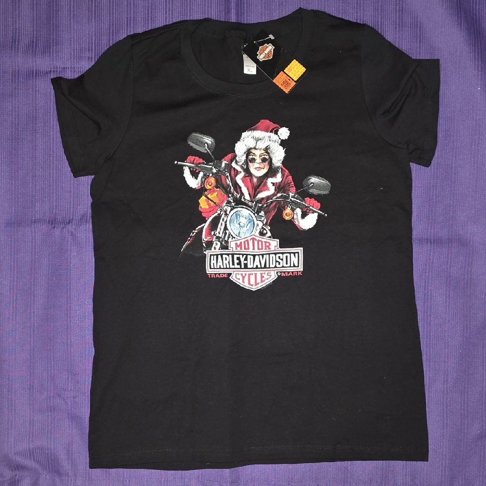 Harley-Davidson Festive Black T-Shirt